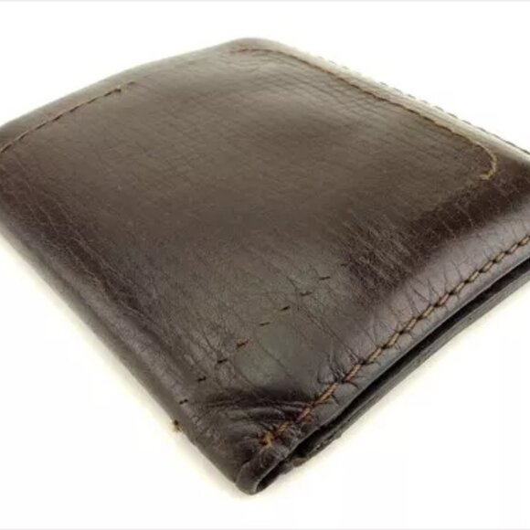 Louis Vuitton Bifold Brown leather Woman unisex Authentic Used - Picture 4 of 7